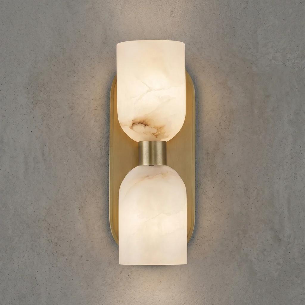 Alabaster Aurinde Wall Lamp | wildoxy
