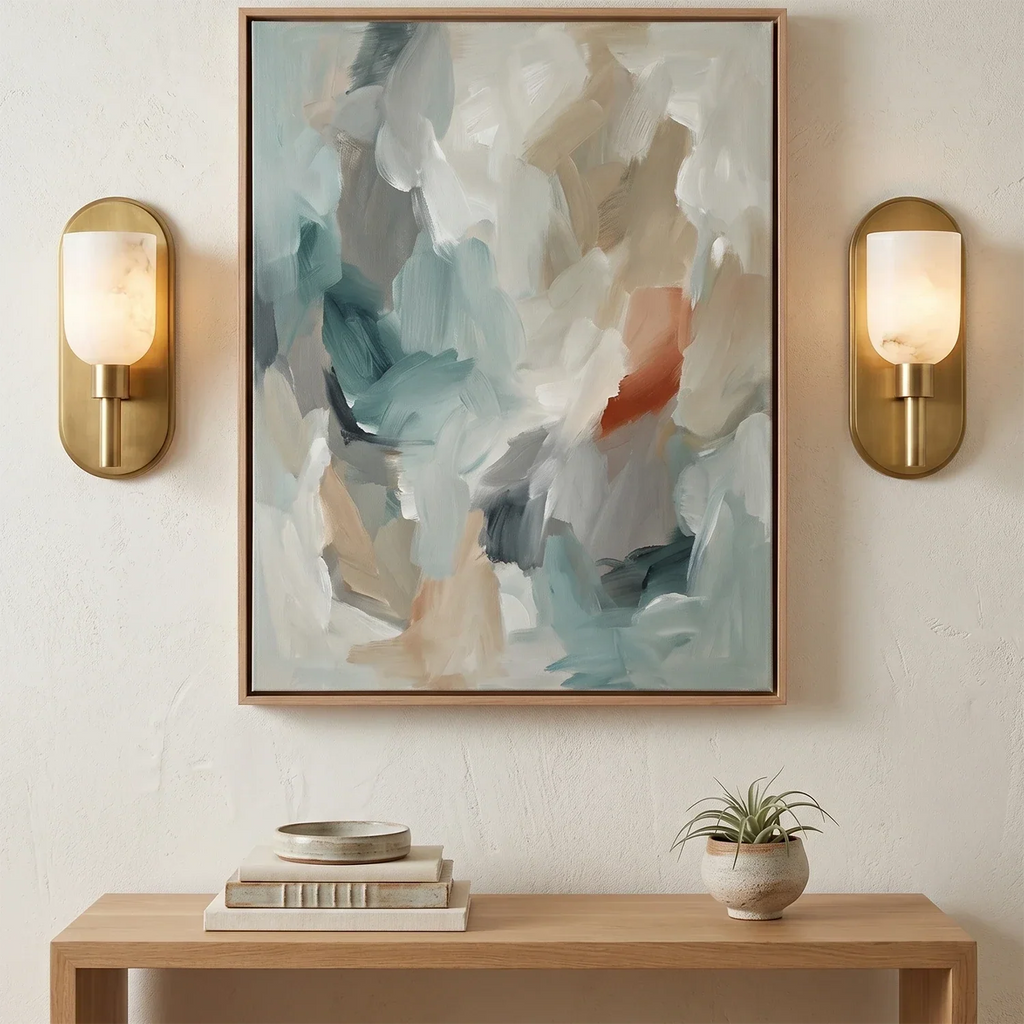 Alabaster Aurinde Wall Lamp | wildoxy