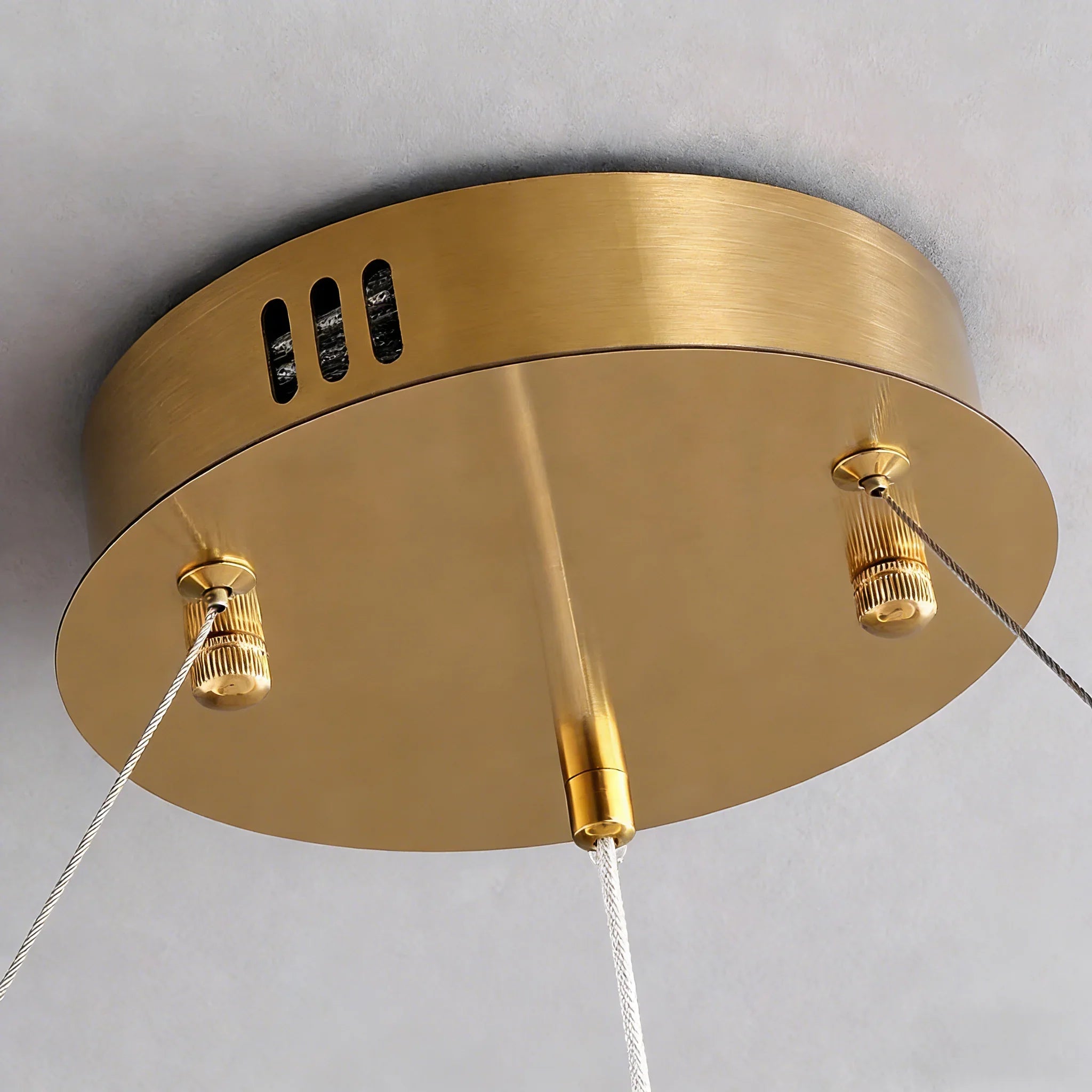 Alabaster Beaded Ring Chandelier | wildoxy