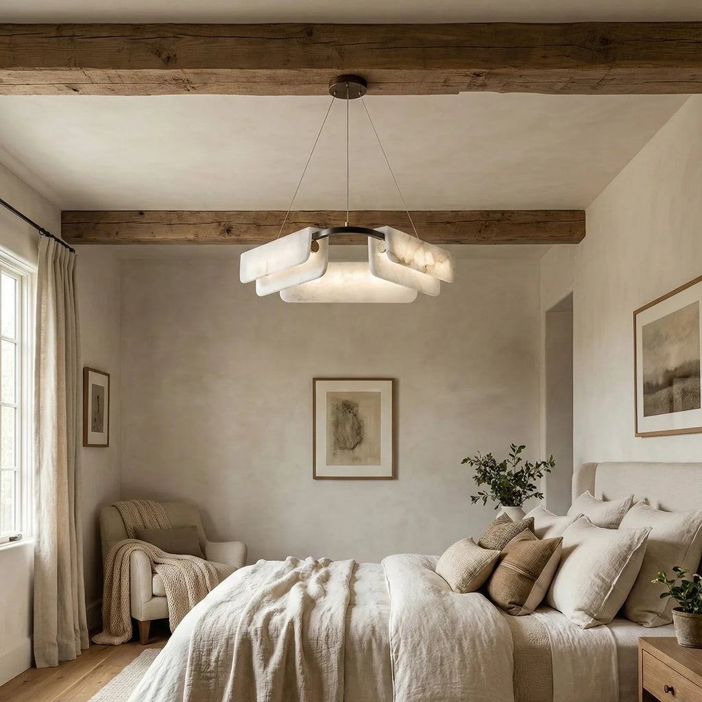Alabaster Delia Rectangle Chandelier | wildoxy
