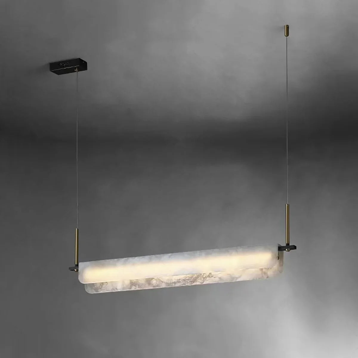 Alabaster Delia Rectangle Chandelier | wildoxy