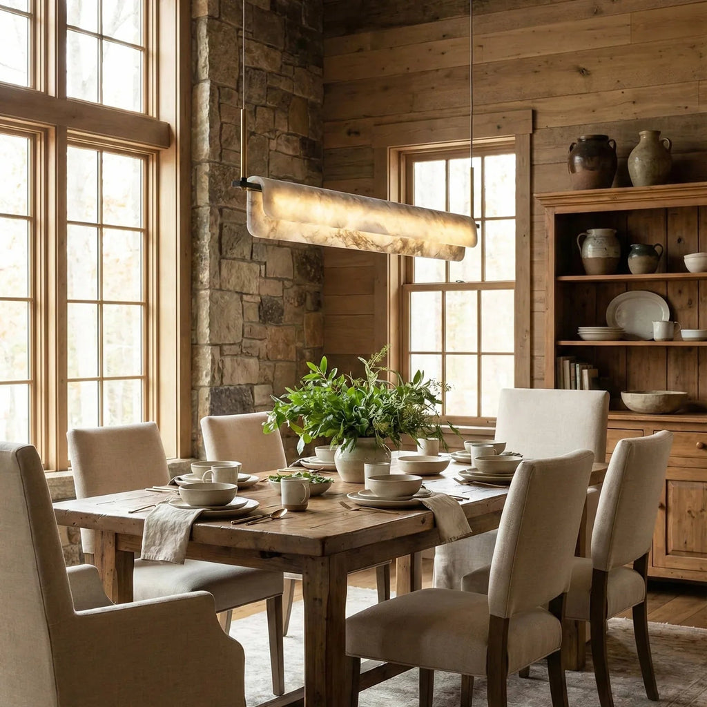 Alabaster Delia Rectangle Chandelier | wildoxy