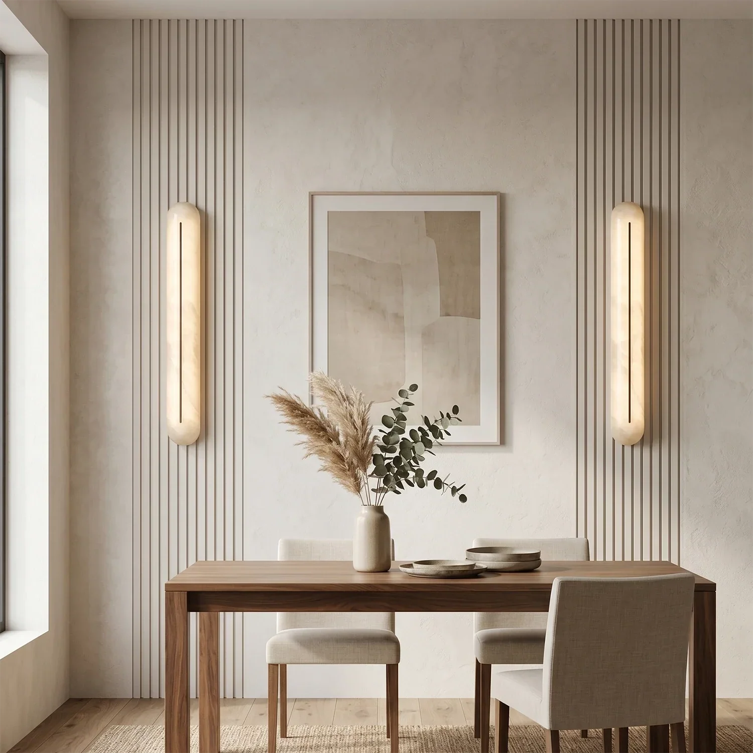 Alabaster Linear LED Wall Sconce | wildoxy