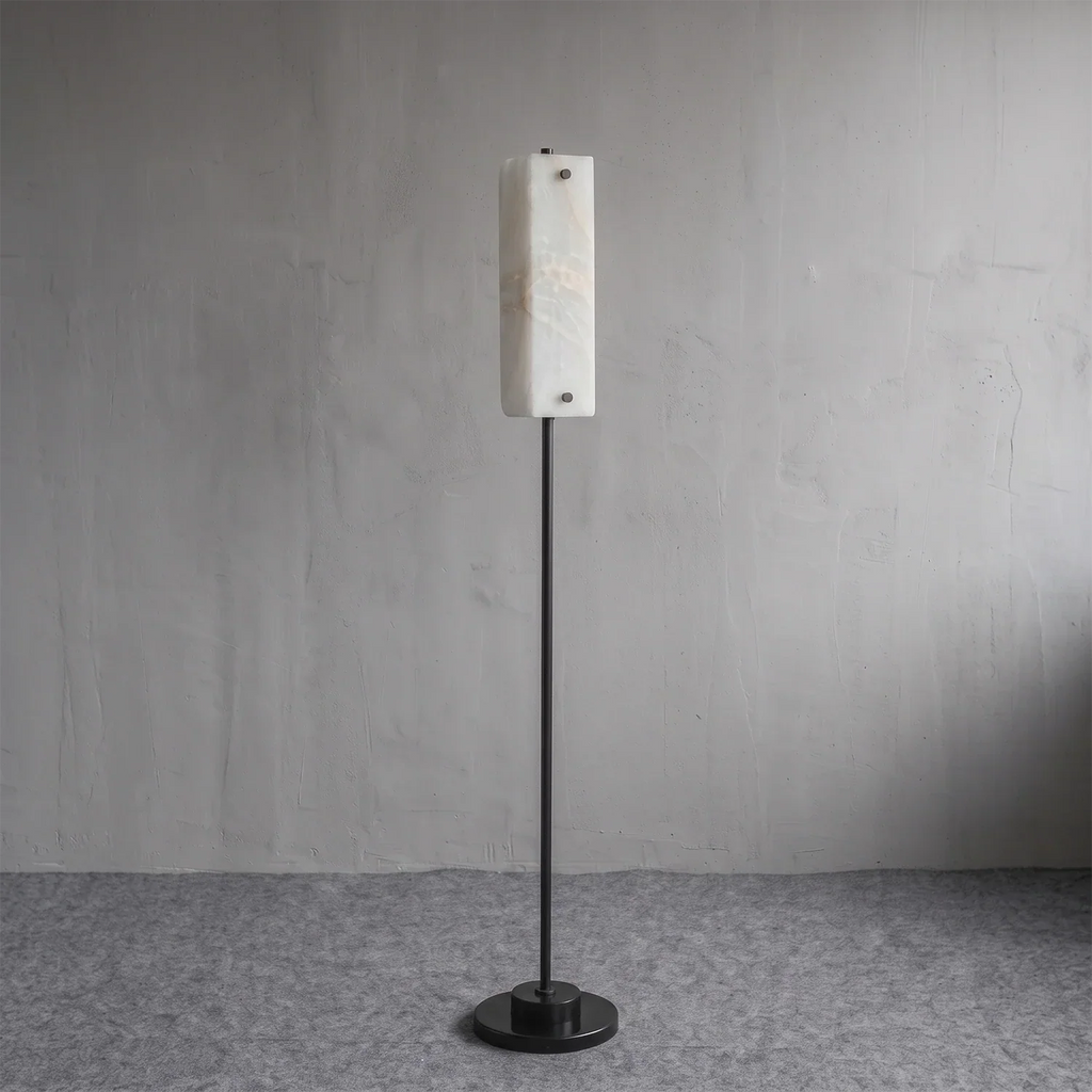 Alabaster Panel Floor Lamp | wildoxy