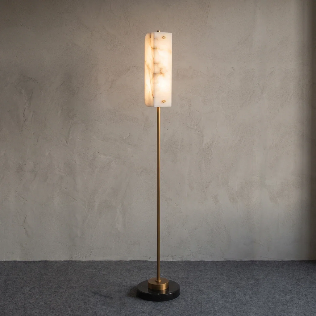 Alabaster Panel Floor Lamp | wildoxy