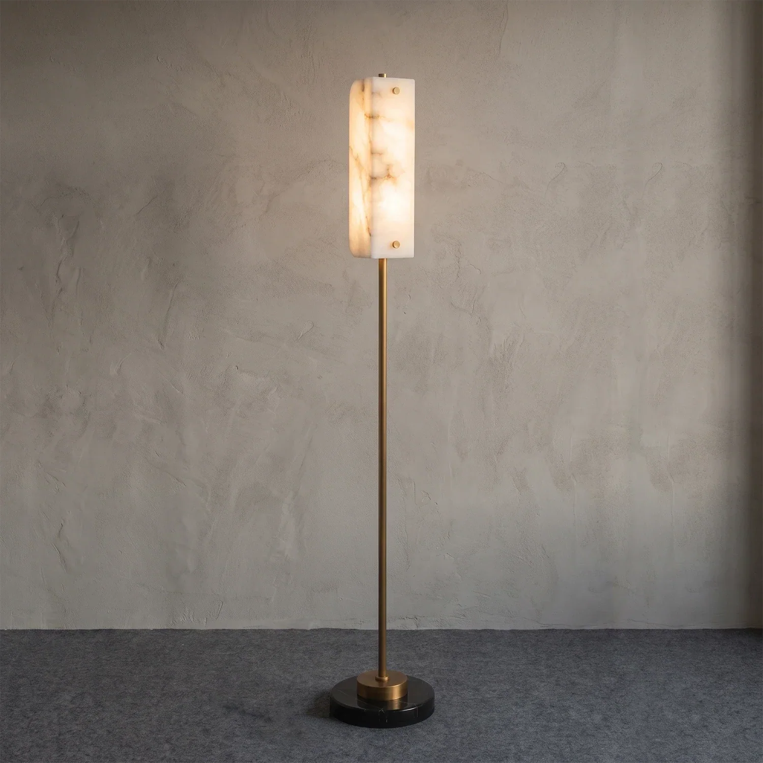 Alabaster Panel Floor Lamp | wildoxy