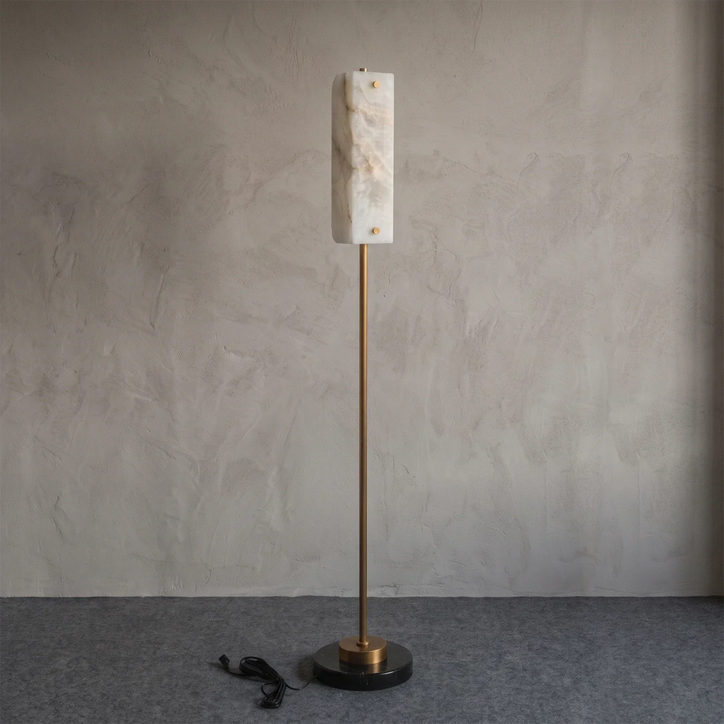 Alabaster Panel Floor Lamp | wildoxy