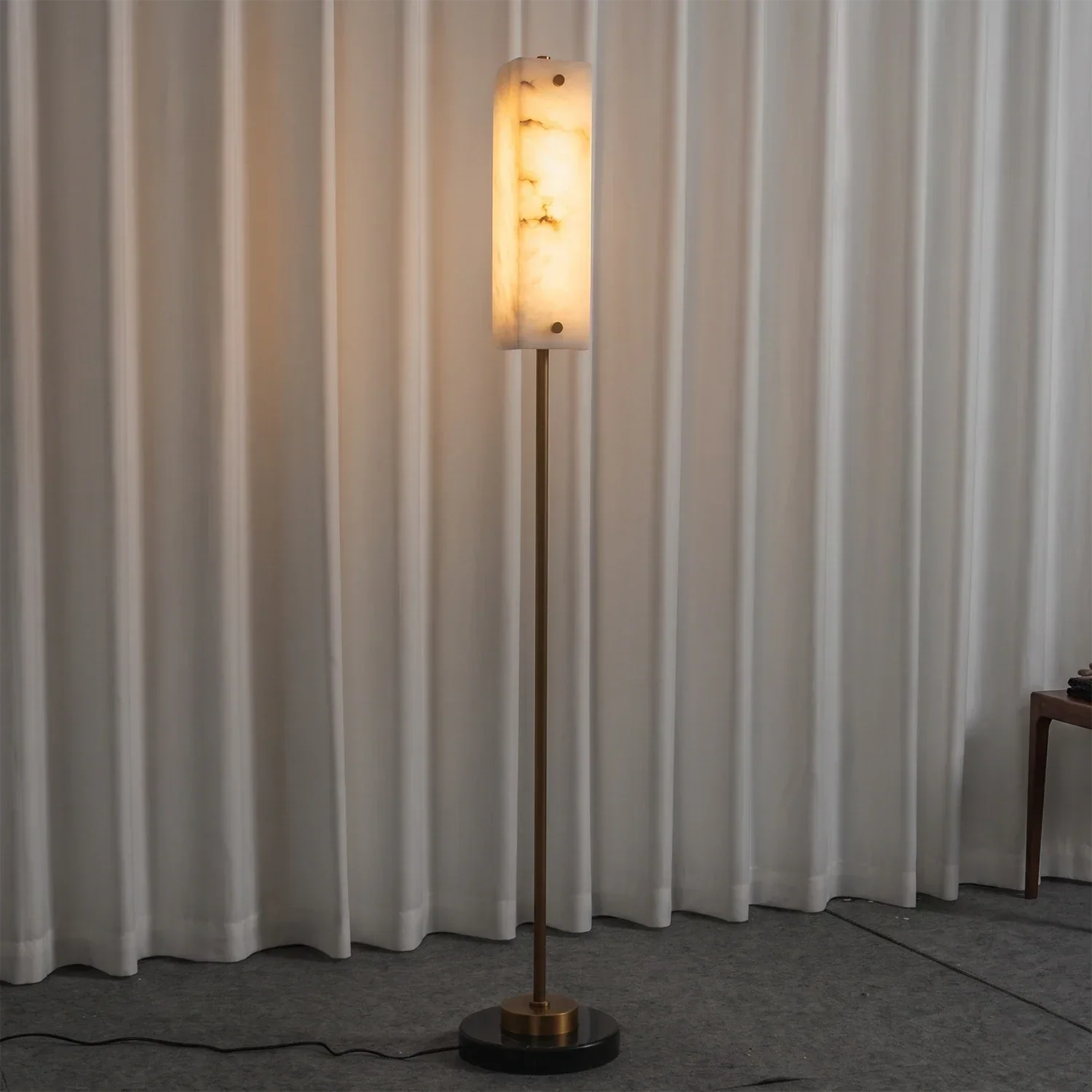 Alabaster Panel Floor Lamp | wildoxy