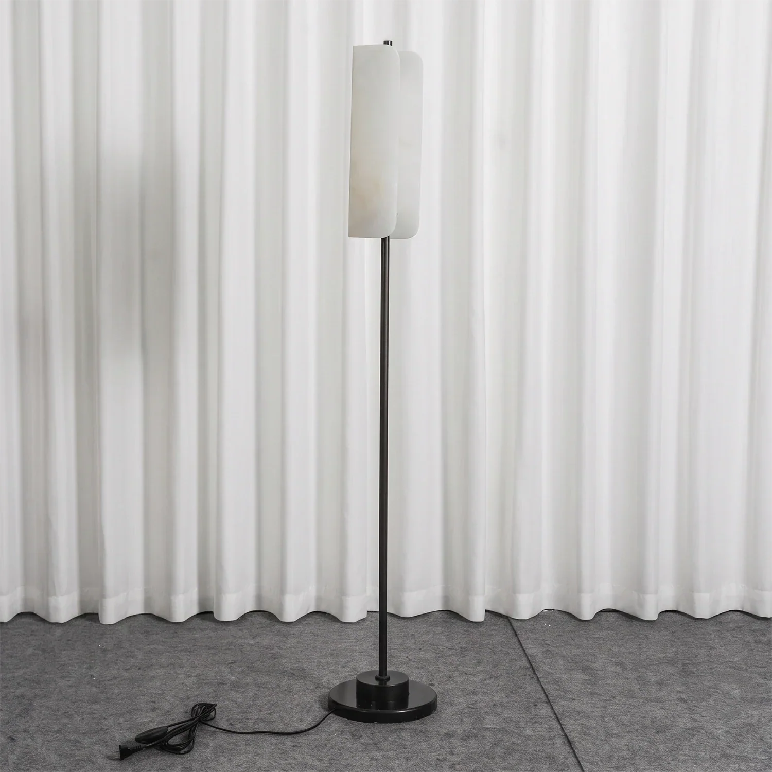 Alabaster Panel Floor Lamp | wildoxy