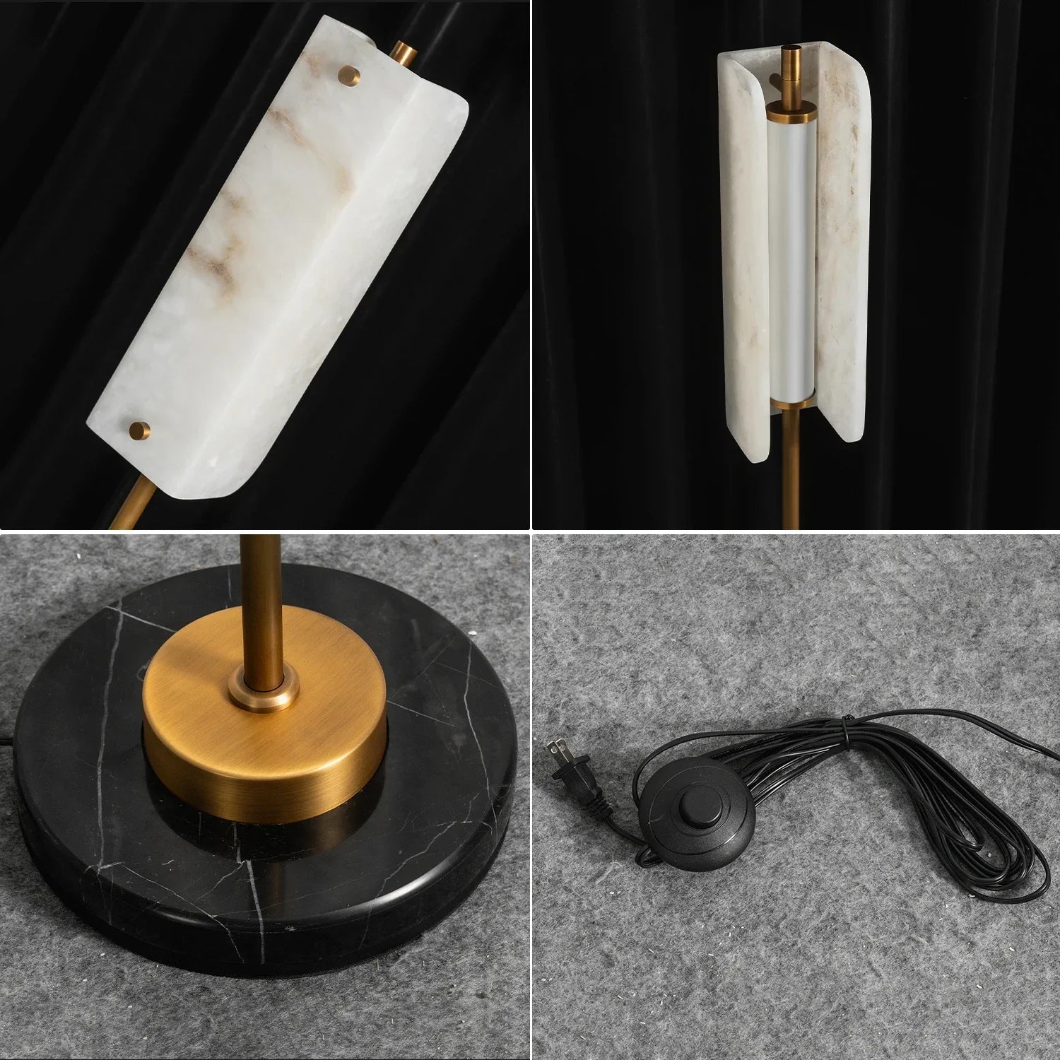 Alabaster Panel Floor Lamp | wildoxy