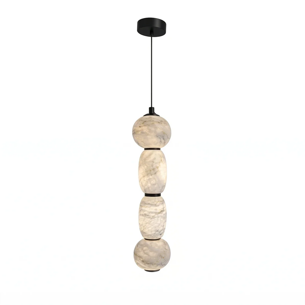 Alabaster Pendulous Pearl Pendant Light | wildoxy