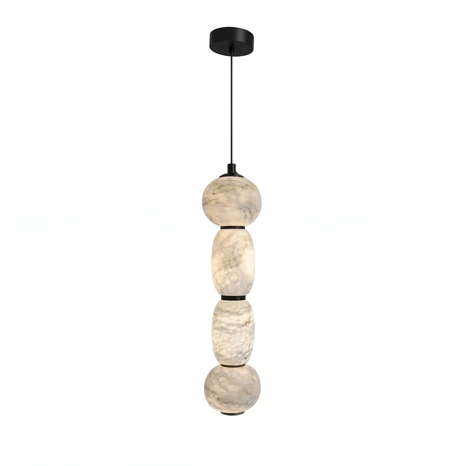 Alabaster Pendulous Pearl Pendant Light | wildoxy