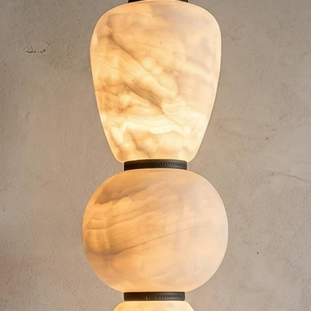 Alabaster Pendulous Pearl Pendant Light | wildoxy
