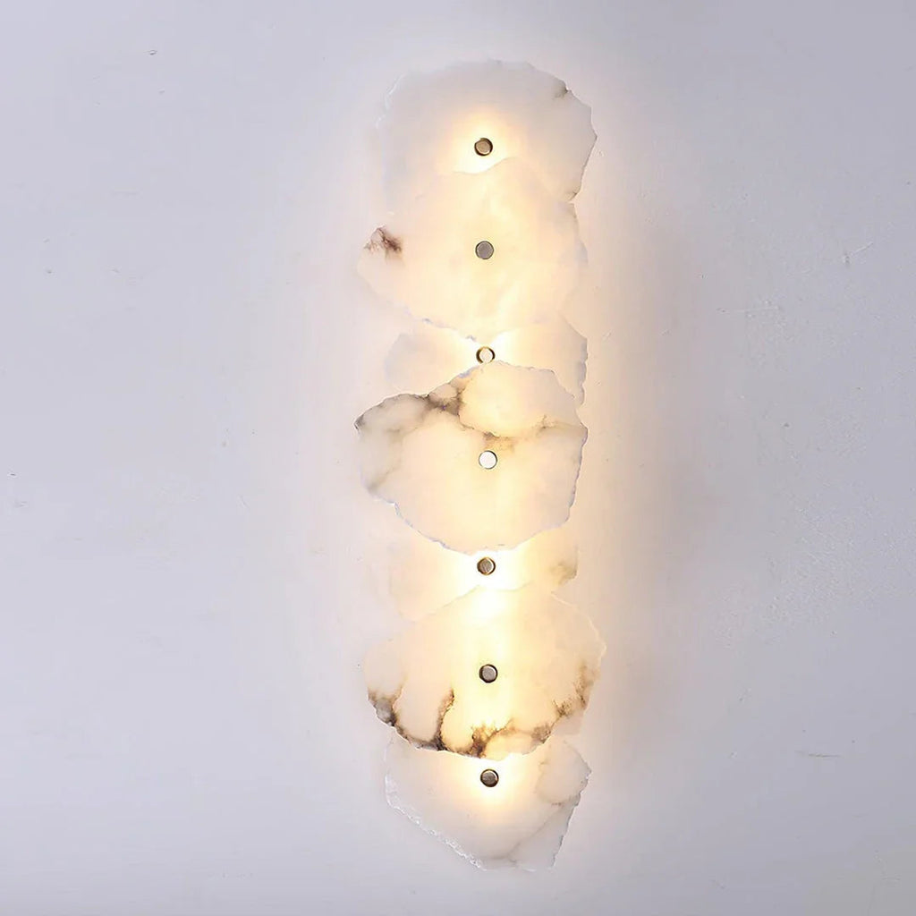 Alabaster Petra Irregular Wall Lamp | wildoxy