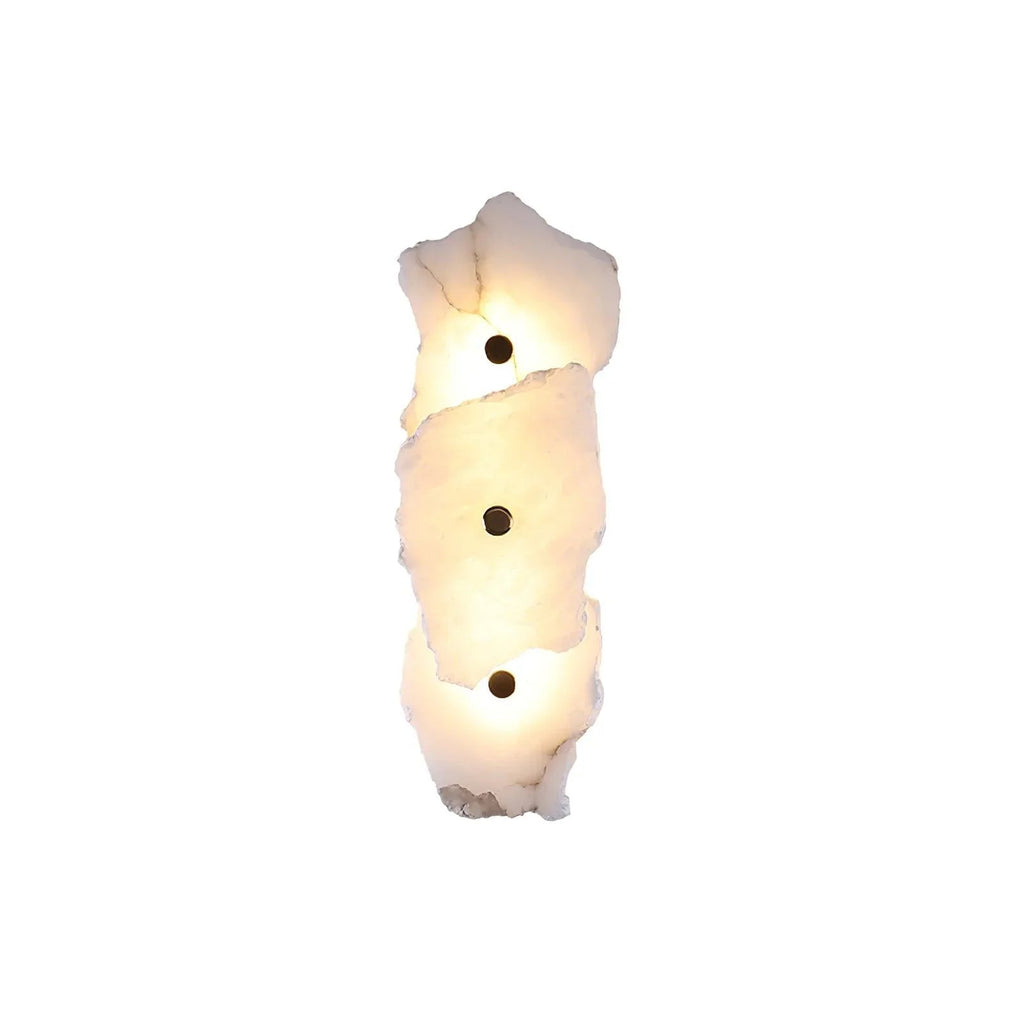 Alabaster Petra Irregular Wall Lamp | wildoxy