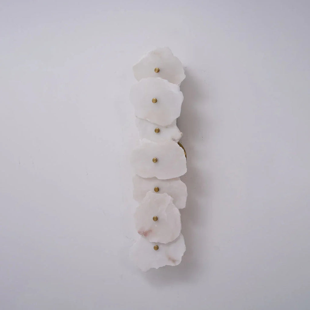 Alabaster Petra Irregular Wall Lamp | wildoxy