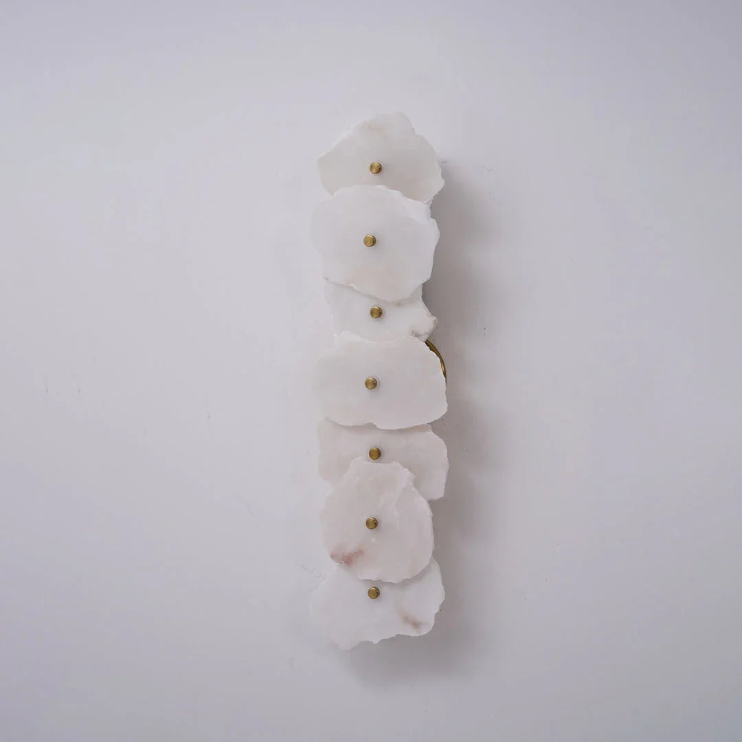 Alabaster Petra Irregular Wall Lamp | wildoxy