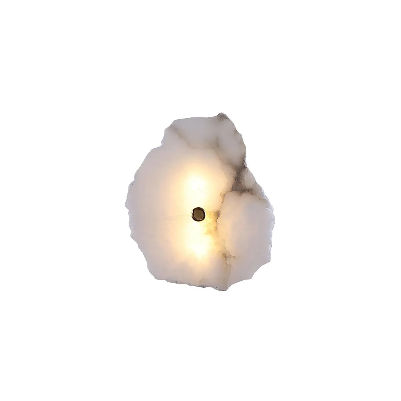 Alabaster Petra Irregular Wall Lamp | wildoxy