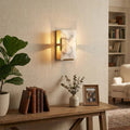 Alabaster Rectangular Wall Lamp | wildoxy