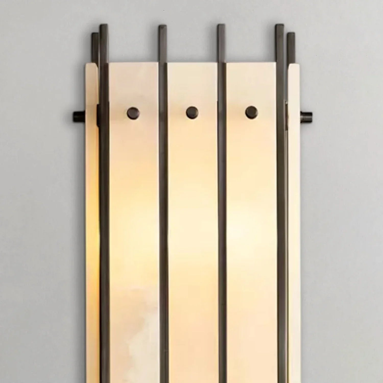 Alabaster Rectangular Wall Sconce | wildoxy