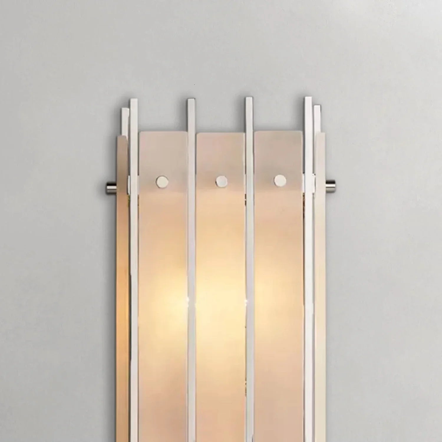 Alabaster Rectangular Wall Sconce | wildoxy