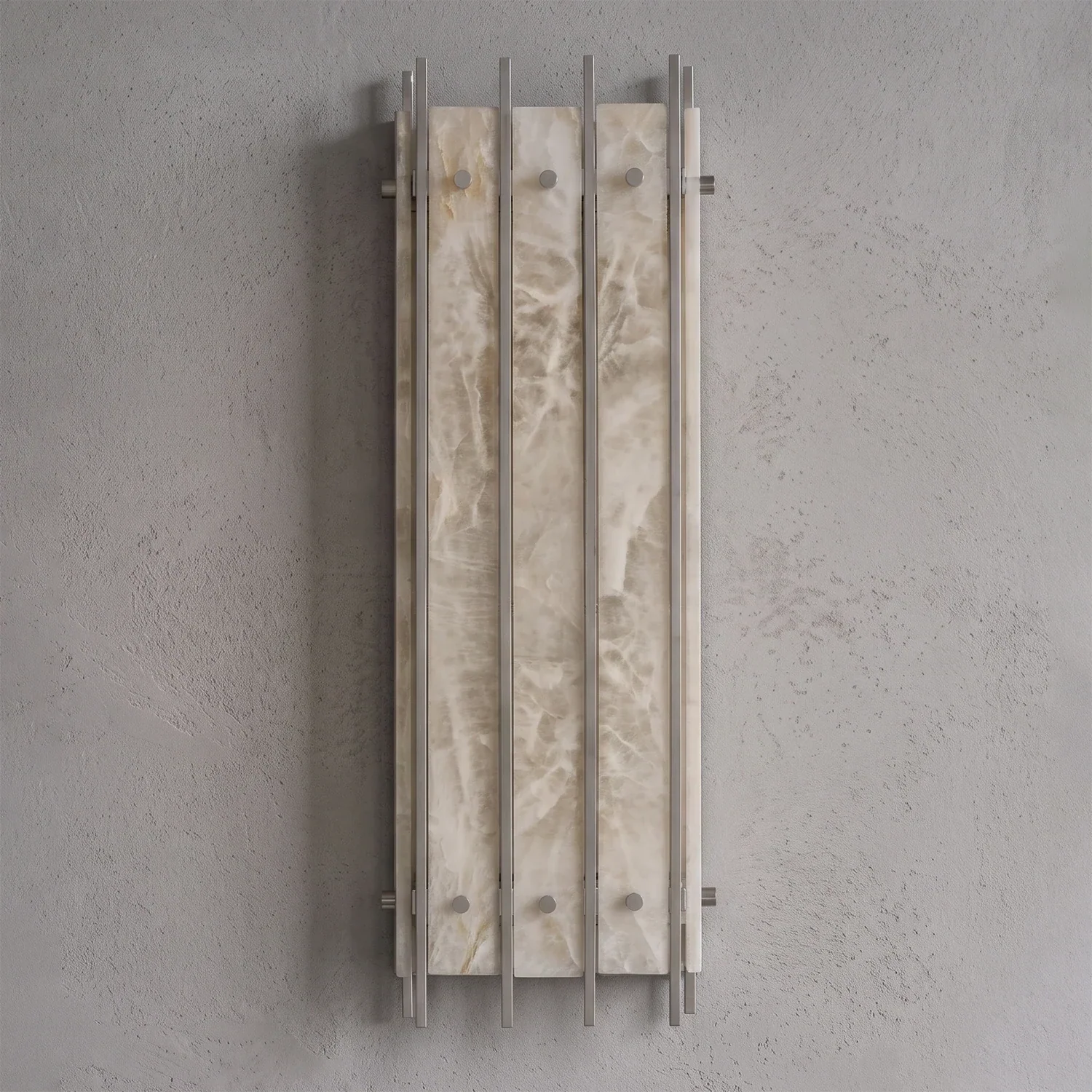 Alabaster Rectangular Wall Sconce | wildoxy