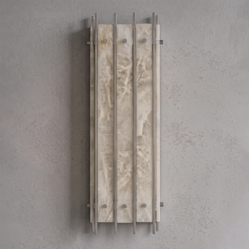 Alabaster Rectangular Wall Sconce | wildoxy