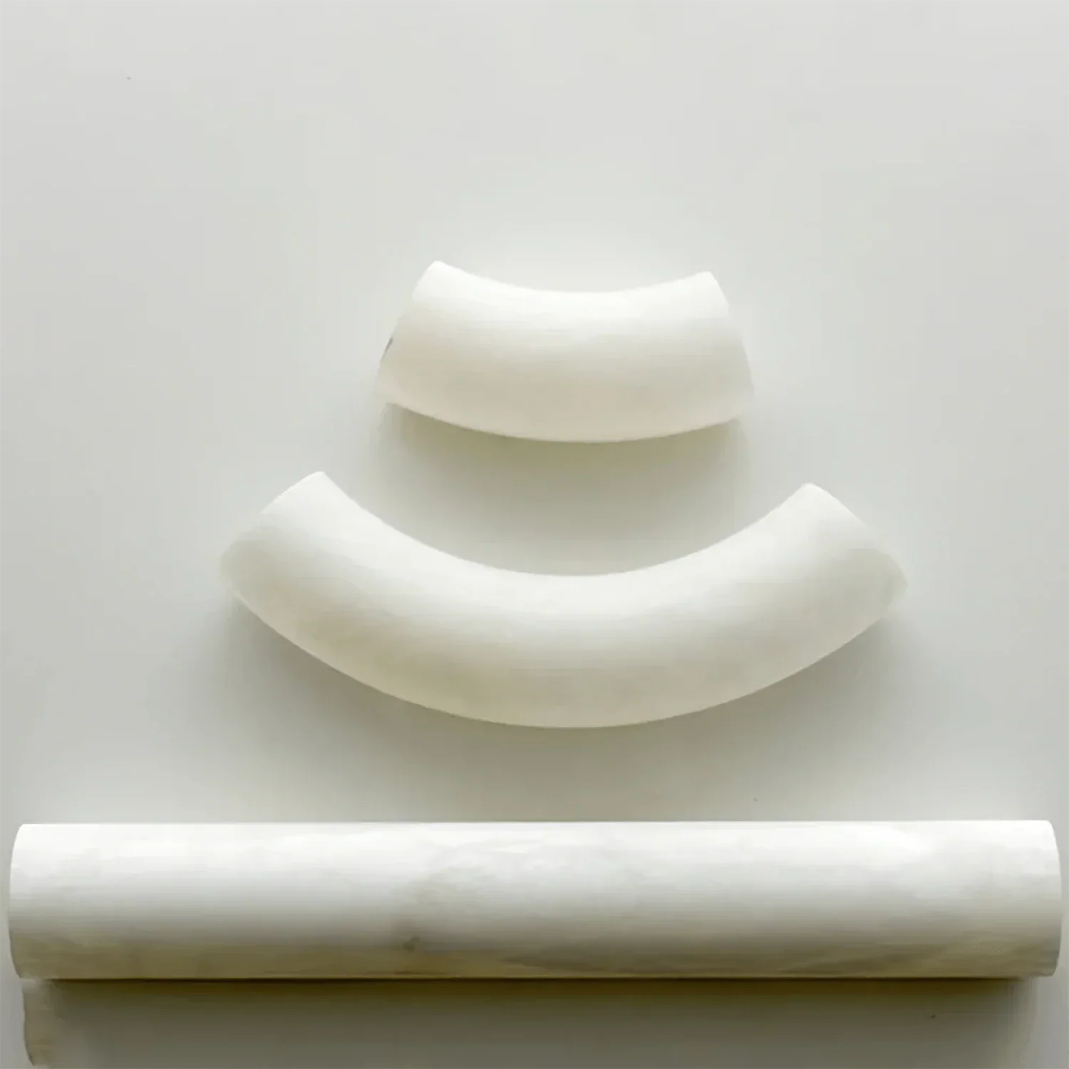 Alabaster Round Leather Chandelier | wildoxy
