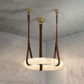 Alabaster round Pendant Light | wildoxy