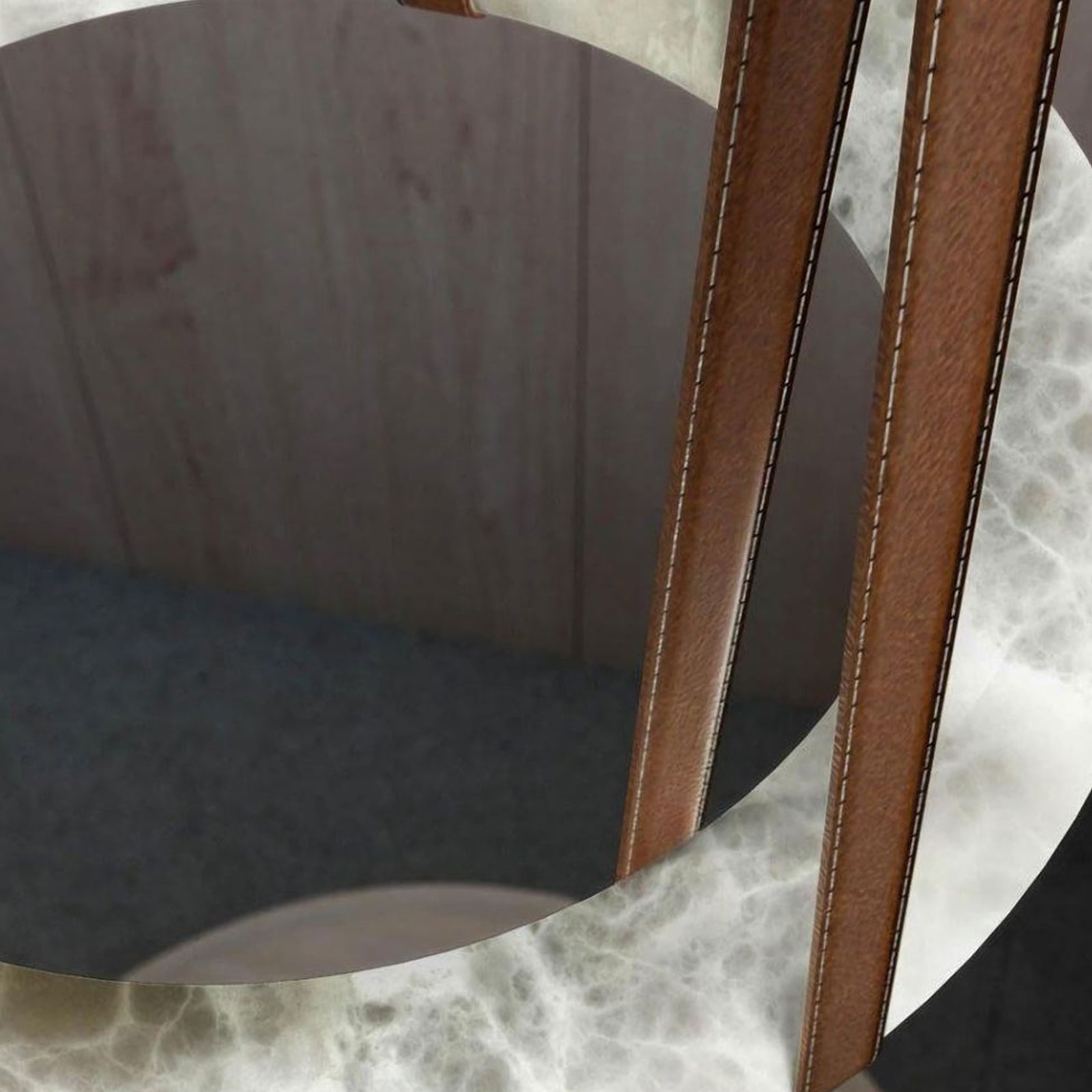 Alabaster round Pendant Light | wildoxy