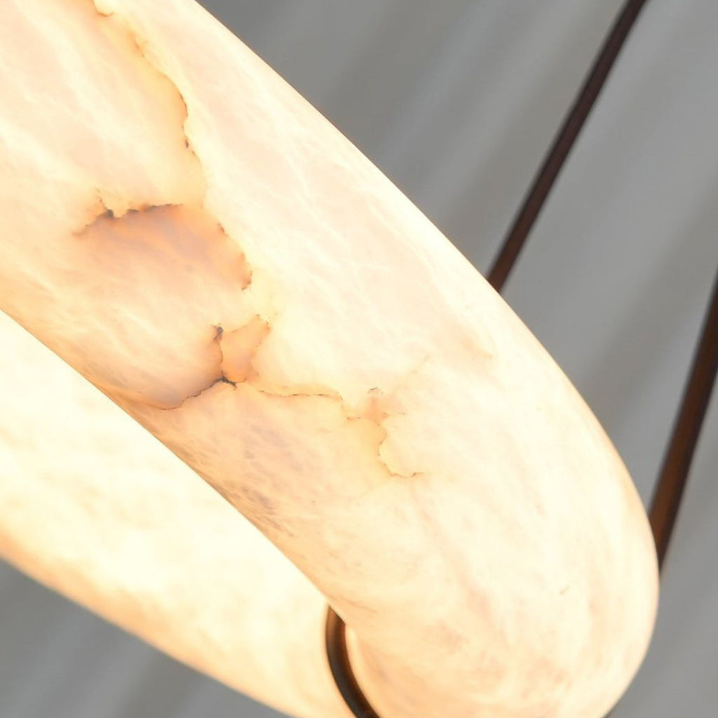 Alabaster round Pendant Light | wildoxy