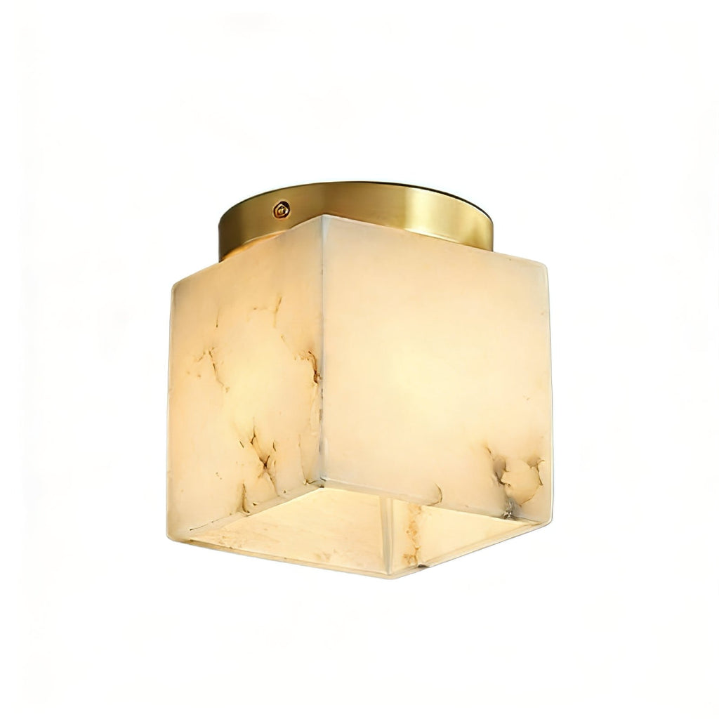 Alabaster Square Ceiling Light | wildoxy