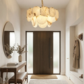 Alabaster Tiered Round Chandelier | wildoxy