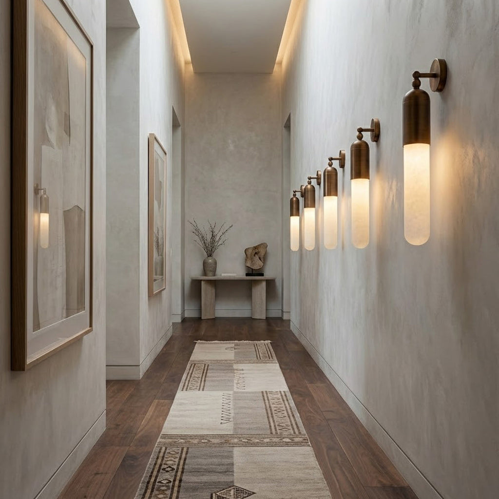 Alabaster Tube Wall Sconce | wildoxy