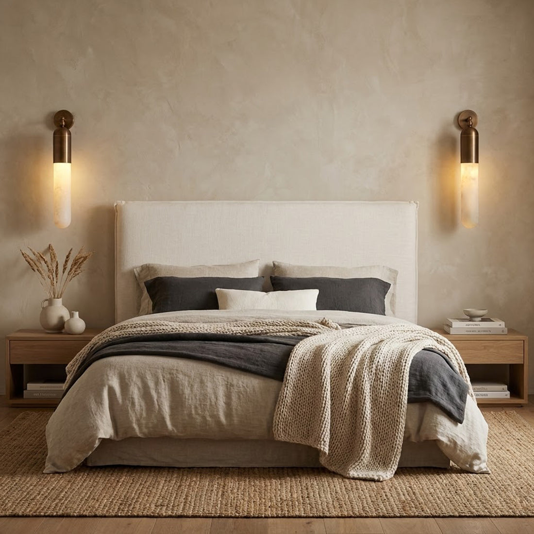 Alabaster Tube Wall Sconce | wildoxy