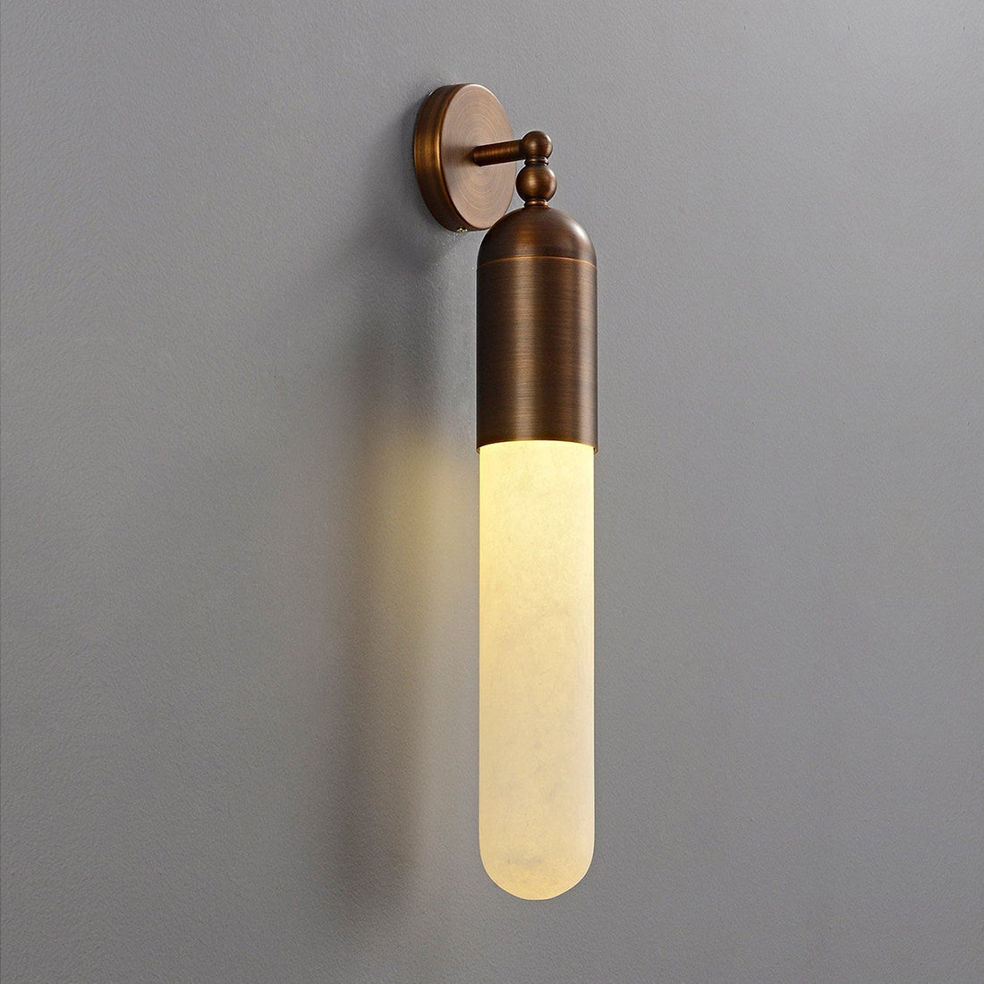 Alabaster Tube Wall Sconce | wildoxy