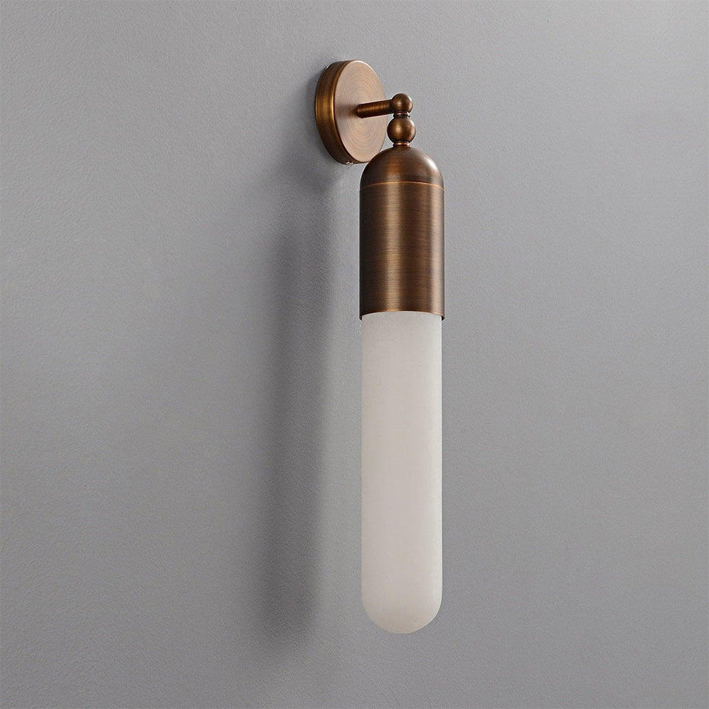 Alabaster Tube Wall Sconce | wildoxy