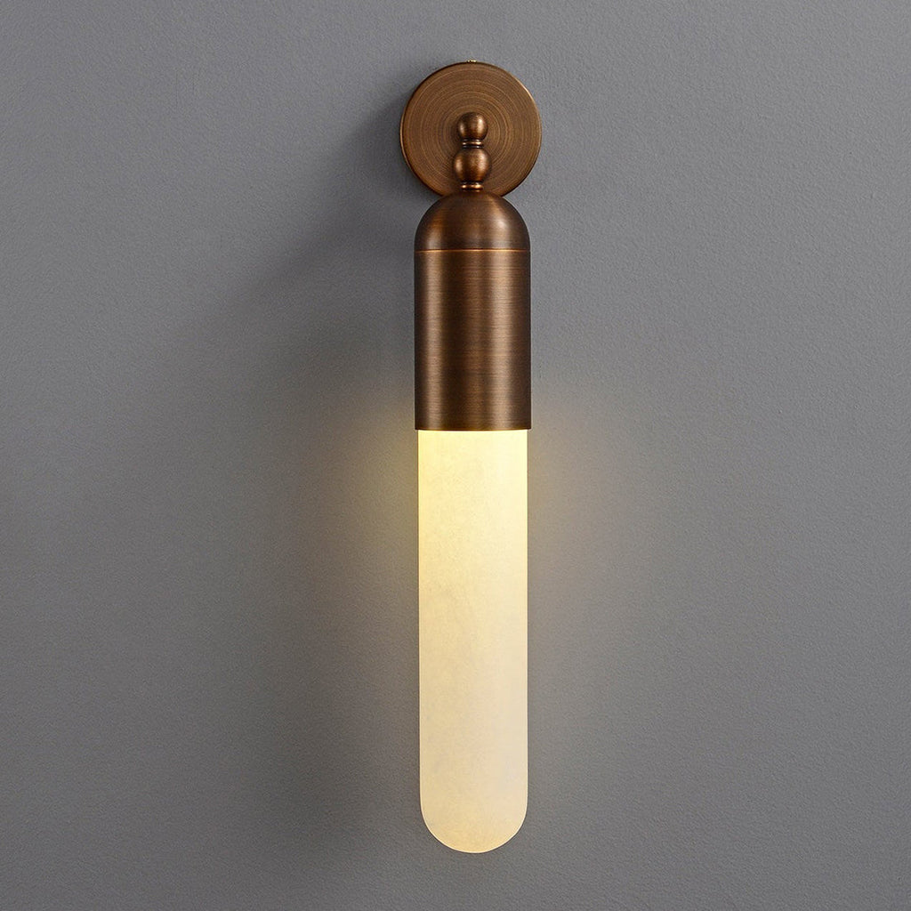 Alabaster Tube Wall Sconce | wildoxy