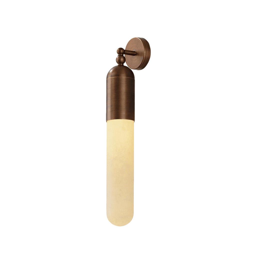 Alabaster Tube Wall Sconce | wildoxy