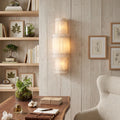 Alaric Alabaster Column Wall Sconce | wildoxy