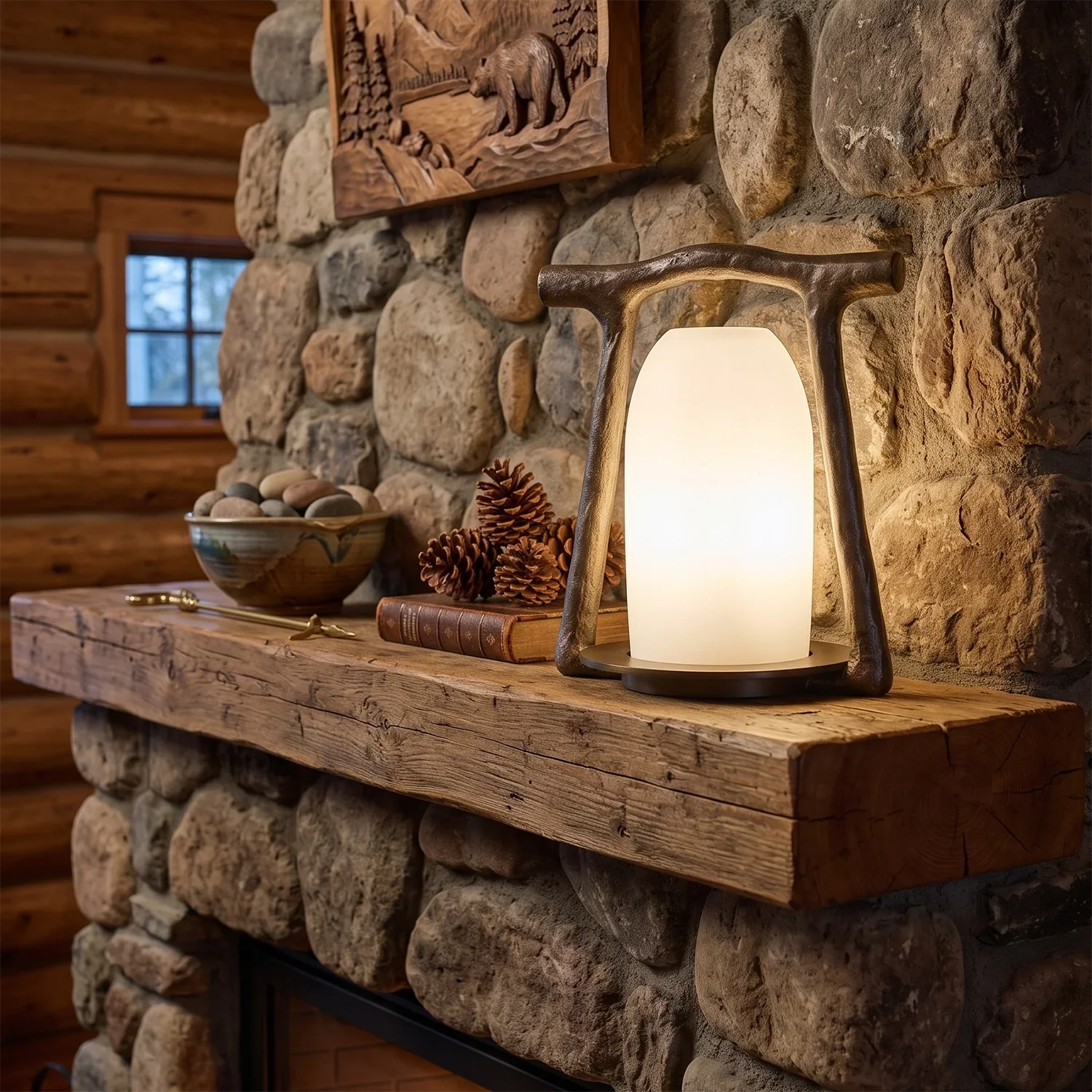 Alden Cast Branch Table Lamp | wildoxy