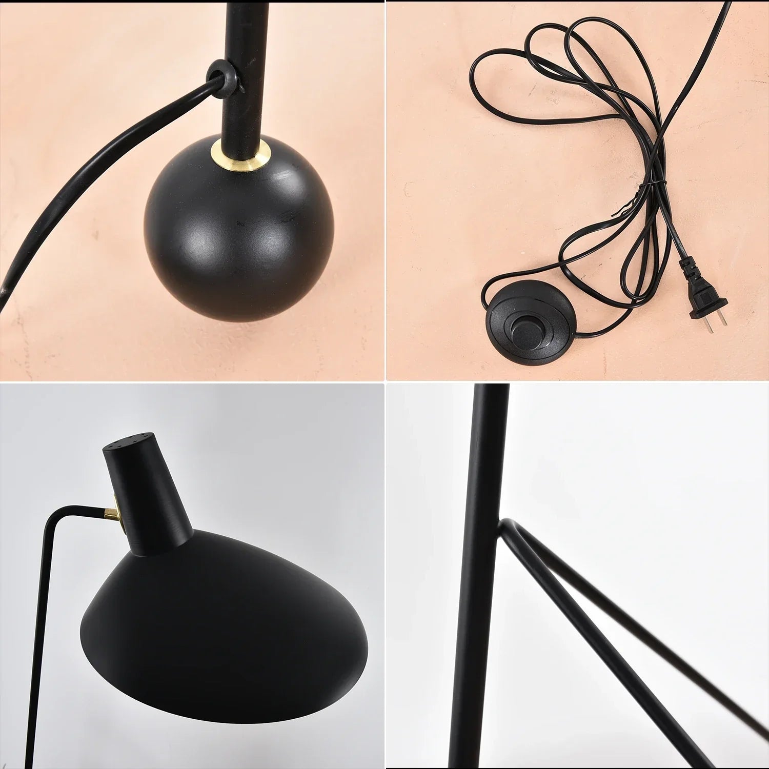 Aldric Mid-Century Tripod Floor Lamp | wildoxy