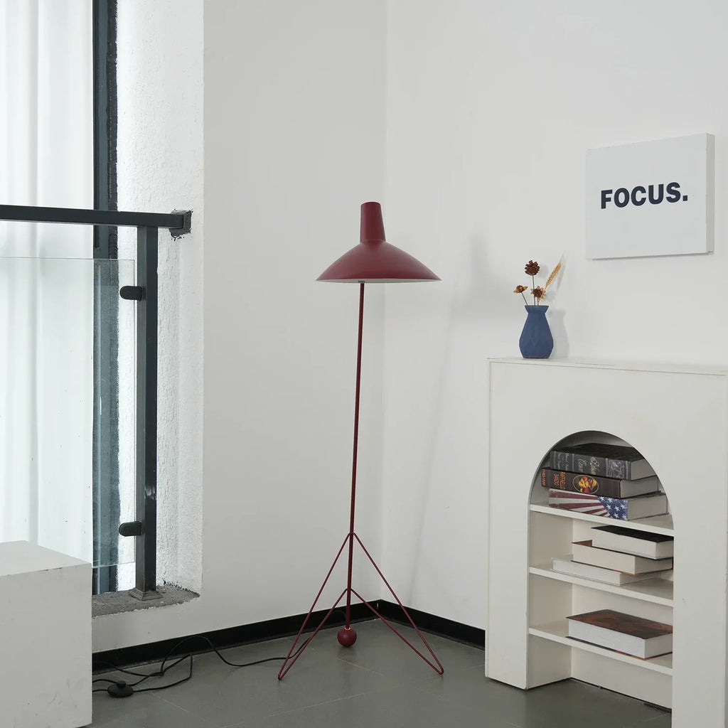 Aldric Mid-Century Tripod Floor Lamp | wildoxy