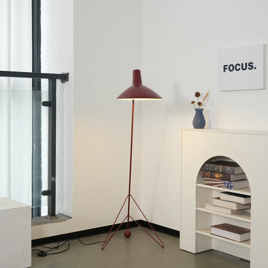 Aldric Mid-Century Tripod Floor Lamp | wildoxy