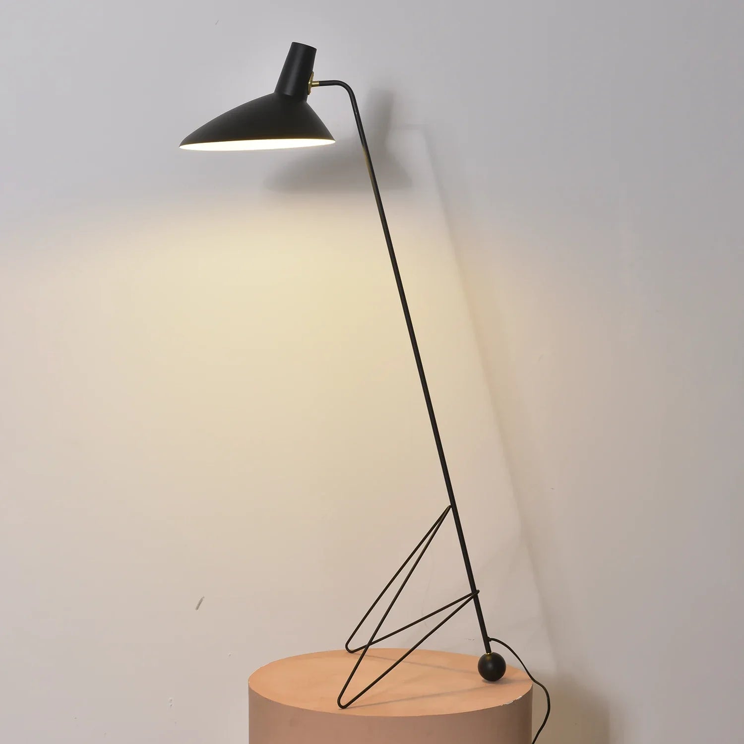 Aldric Mid-Century Tripod Floor Lamp | wildoxy