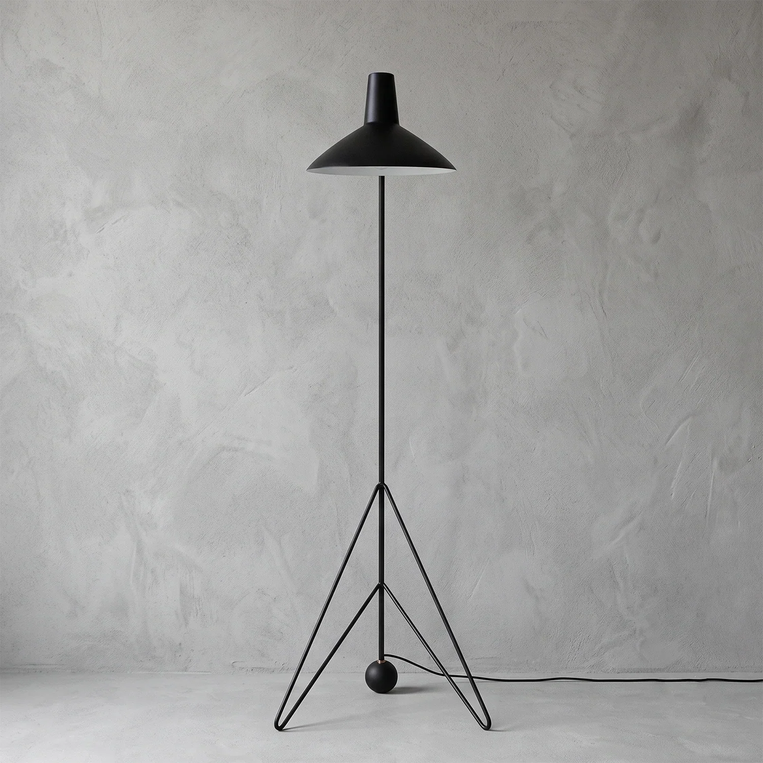 Aldric Mid-Century Tripod Floor Lamp | wildoxy