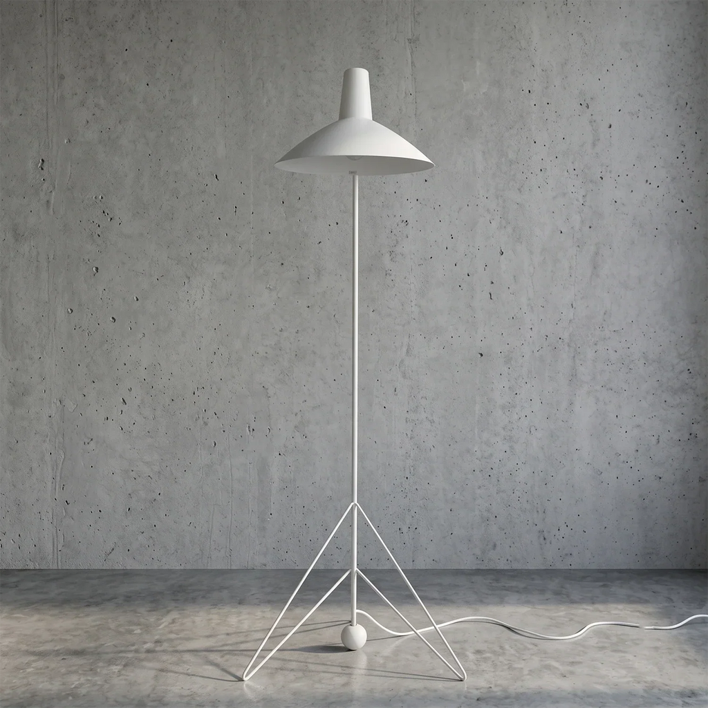 Aldric Mid-Century Tripod Floor Lamp | wildoxy