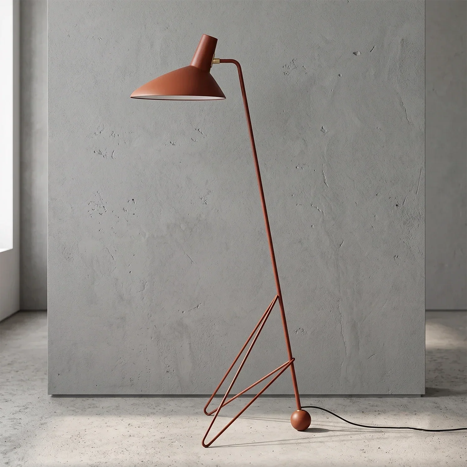 Aldric Mid-Century Tripod Floor Lamp | wildoxy