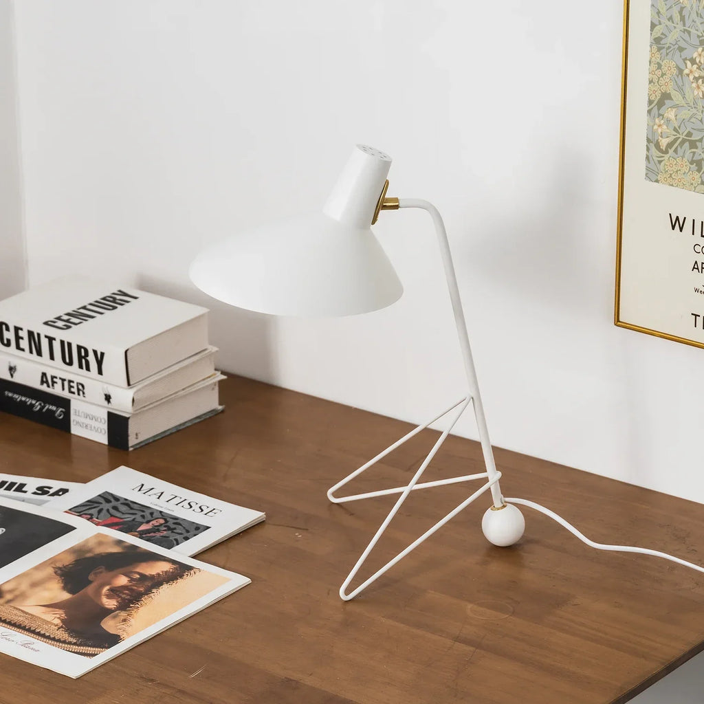 Aldric Mid-Century Tripod Table Lamp | wildoxy
