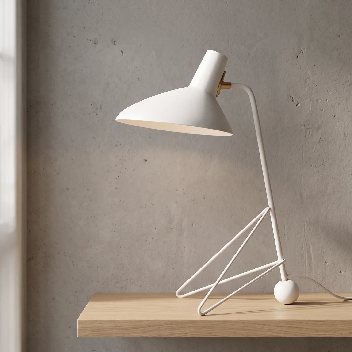 Aldric Mid-Century Tripod Table Lamp | wildoxy